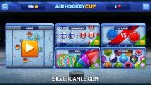 Air Hockey Cup: Menu