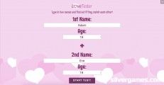 Love Tester: How Deep Is Your Love Gameplay